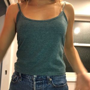 Teal tank top
